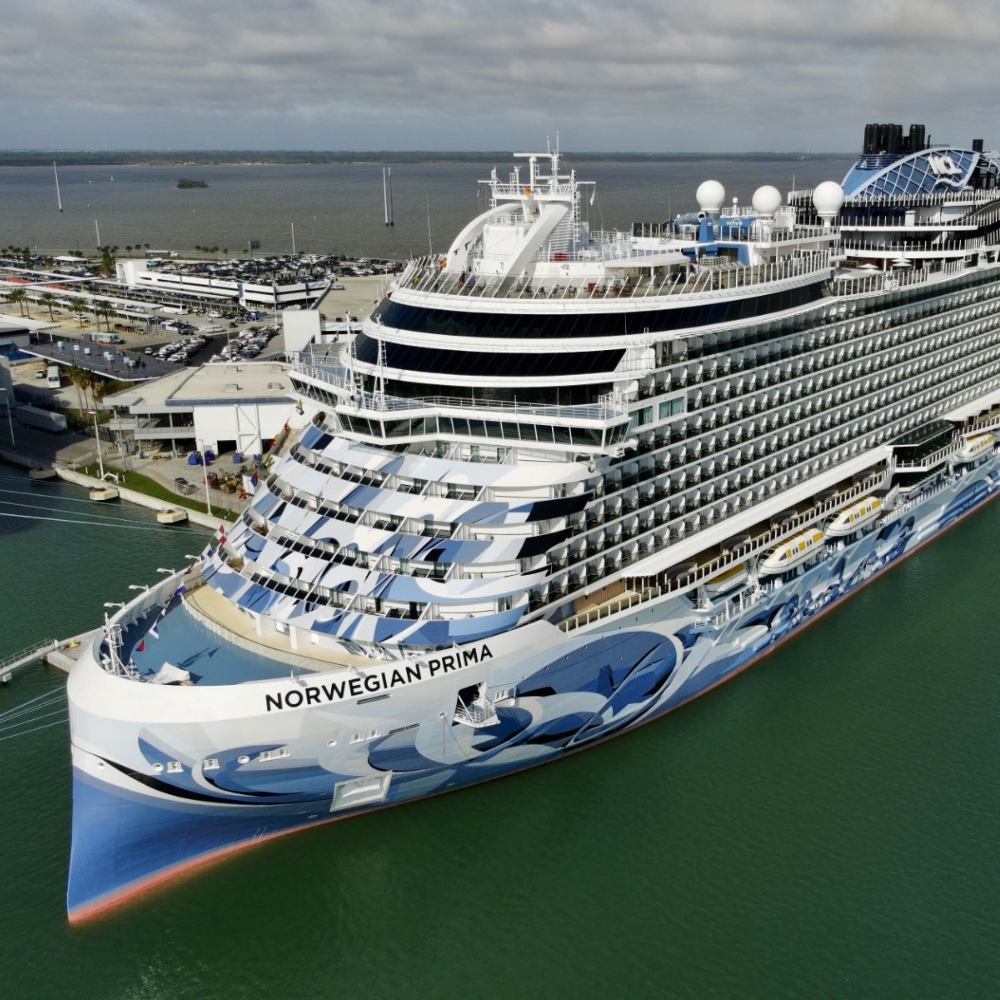 Norweigian Prima Cruise ship